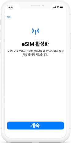 eSIM 활성화