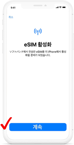 eSIM 활성화